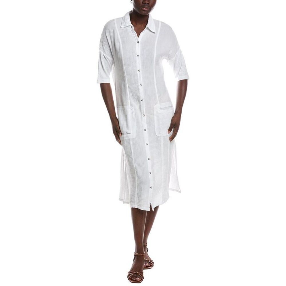 Xcvi Womens Hogue Cover Up Dress, White